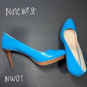 Women’s Nine West Blue Heels